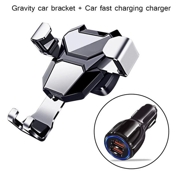 cell phone mounts & holders aluminum car bracket with qc3.0 fast charger gravity sensor holder for vehicle brackets air outlet mount z21
cell phone mounts & holders aluminum car bracket with qc3.0 fast charger gravity sensor holder for vehicle brackets air outlet mount z21