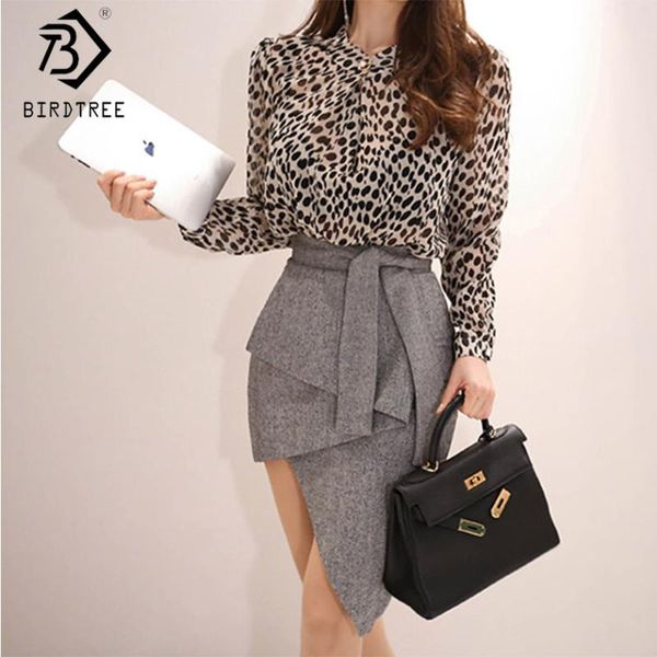 spring women sets leopard high waist a-line irregular lace up bow skirts elegant office lady skirt s8d424i women's two piece pants, White
spring women sets leopard high waist a-line irregular lace up bow skirts elegant office lady skirt s8d424i women's two piece pants, White
