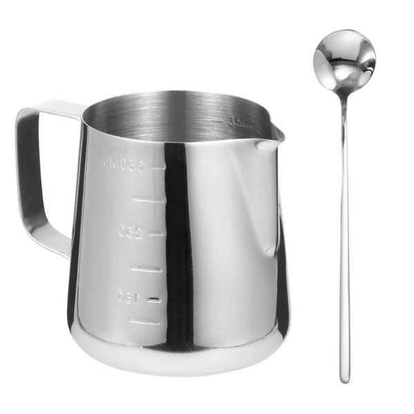 mugs 1 set of candle making pot mocha cup coffee with stirring spoon (silver)
mugs 1 set of candle making pot mocha cup coffee with stirring spoon (silver)