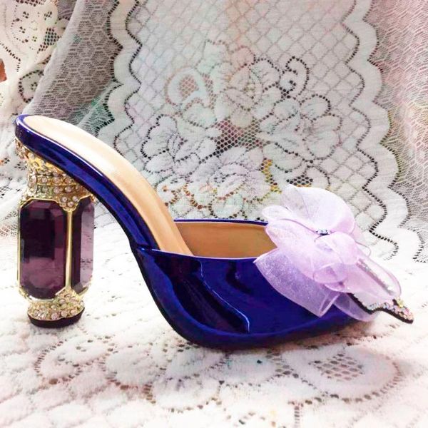 mules summer rhinestone heel dress sandals organza beading bowtie embellished shoes formal lady party high slides slippers, Black
mules summer rhinestone heel dress sandals organza beading bowtie embellished shoes formal lady party high slides slippers, Black