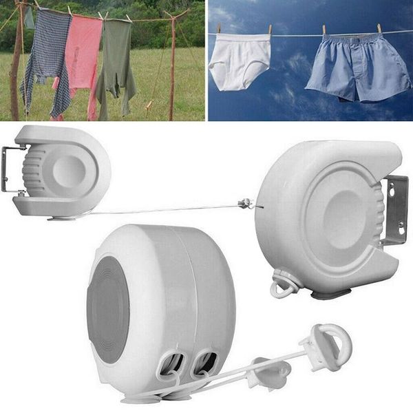 hangers & racks 13m double line wall hanger retractable clothesline indoor clothes dryer drying rack b88
hangers & racks 13m double line wall hanger retractable clothesline indoor clothes dryer drying rack b88
