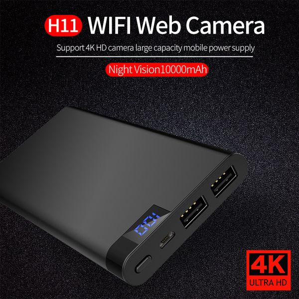 4k wifi ip camera h11 hd 1080p night vision mobile power bank video recorder wireless security surveillance battery mini dvr
4k wifi ip camera h11 hd 1080p night vision mobile power bank video recorder wireless security surveillance battery mini dvr