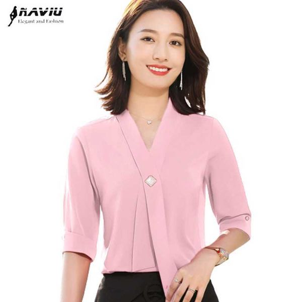 chiffon shirt women half sleeve design temperament bow summer v neck fashion blouses office ladies loose casual work 210604, White
chiffon shirt women half sleeve design temperament bow summer v neck fashion blouses office ladies loose casual work 210604, White