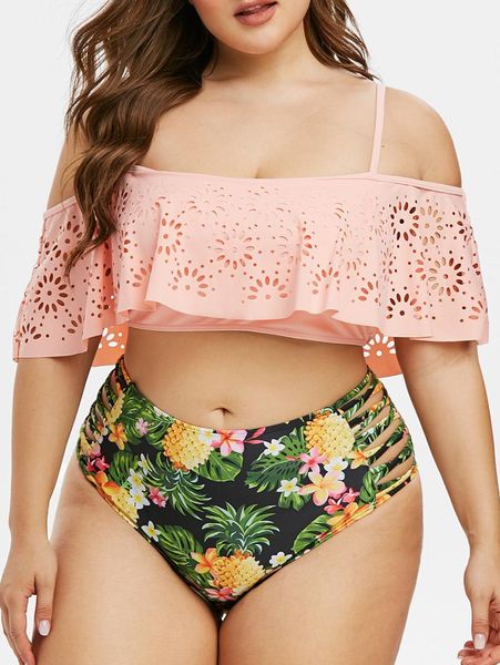 one-piece suits plus size laser cut sunflower print two piece swimwear
one-piece suits plus size laser cut sunflower print two piece swimwear