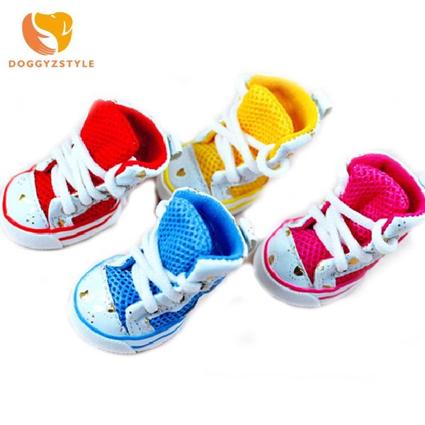 dog apparel 4pcs/lot shining love mesh shoes for dogs of small breeds summer breathable fashion puppies non-slip pet cats doggyzstyle
dog apparel 4pcs/lot shining love mesh shoes for dogs of small breeds summer breathable fashion puppies non-slip pet cats doggyzstyle