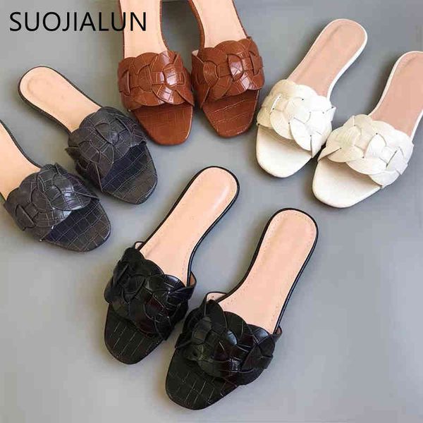 suojialun 2021 women brand slippers summer open toe flat casual sandal slides outdoor female beach flip flops big size 42 c0330, Black
suojialun 2021 women brand slippers summer open toe flat casual sandal slides outdoor female beach flip flops big size 42 c0330, Black