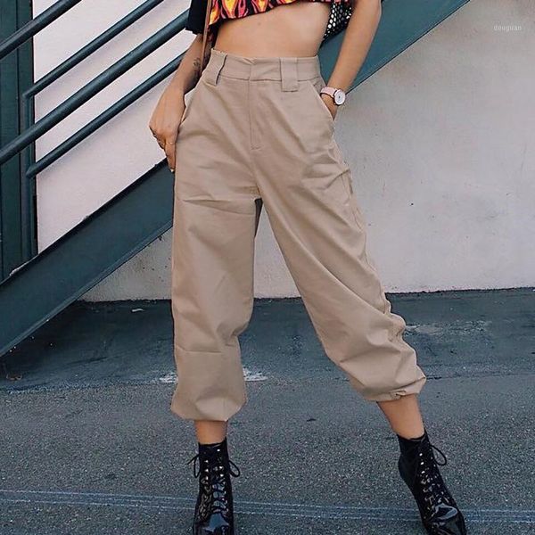 women's pants & capris bkld women high waist solid khaki 2021 autumn fashion jogger black streetwear loose cargo sweatpants hip hop bot, Black;white
women's pants & capris bkld women high waist solid khaki 2021 autumn fashion jogger black streetwear loose cargo sweatpants hip hop bot, Black;white
