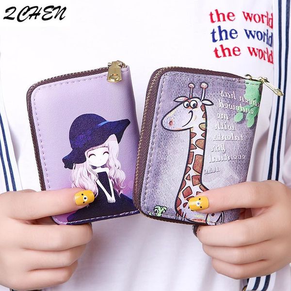 card holders woman's small wallet ladies' purse organ package fashion multi-card business zipper holder 530, Brown;gray
card holders woman's small wallet ladies' purse organ package fashion multi-card business zipper holder 530, Brown;gray
