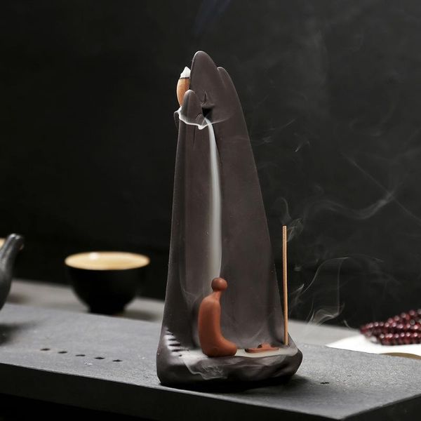 fragrance lamps ceramic mountain incense burner creative smoke waterfall indoor decoration back candle holder flow
fragrance lamps ceramic mountain incense burner creative smoke waterfall indoor decoration back candle holder flow