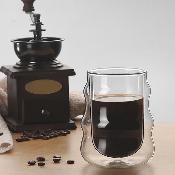 wine glasses lovely double wave cup innovative beer heat-resistant creative healthy beverage transparent drink
wine glasses lovely double wave cup innovative beer heat-resistant creative healthy beverage transparent drink