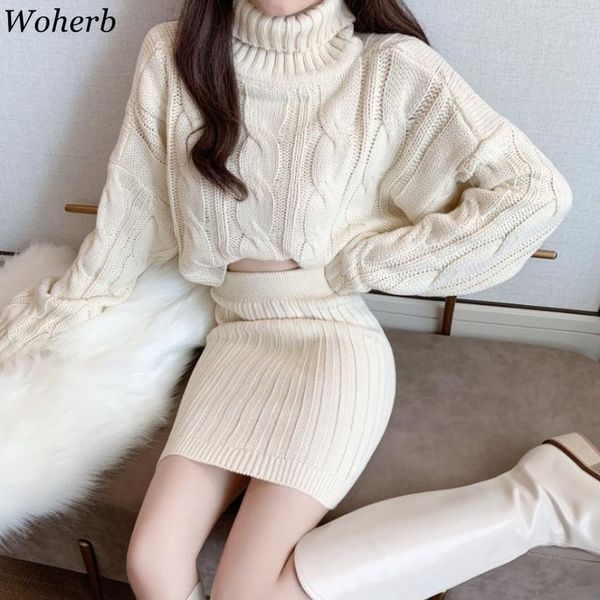 two piece set women fashion korean knitted suit turtleneck ribbed pullovers bodycon mini skirt femme roupas 2 210422, White
two piece set women fashion korean knitted suit turtleneck ribbed pullovers bodycon mini skirt femme roupas 2 210422, White