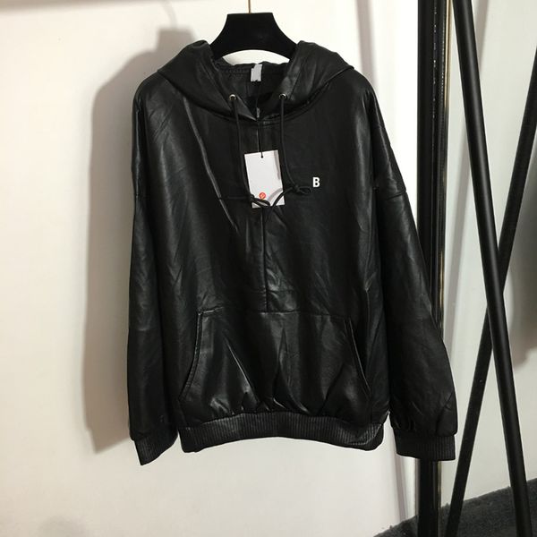 punk style men leather coat fashion letter print man jackets birthday gift for husband brand hoodies, Black
punk style men leather coat fashion letter print man jackets birthday gift for husband brand hoodies, Black