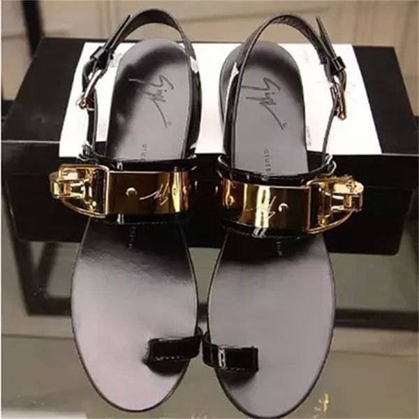 gz summer new flat heel leather toe sandals casual fashion bottomed beach shoes roman, Black
gz summer new flat heel leather toe sandals casual fashion bottomed beach shoes roman, Black