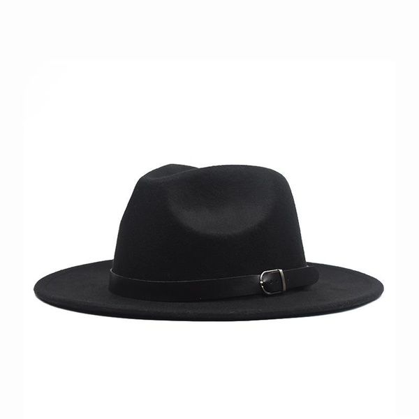 autumn winter flat brim wool felt fedora hats with buckle jazz formal hat panama cap plain hat men women big brim felt hat, Blue;gray
autumn winter flat brim wool felt fedora hats with buckle jazz formal hat panama cap plain hat men women big brim felt hat, Blue;gray