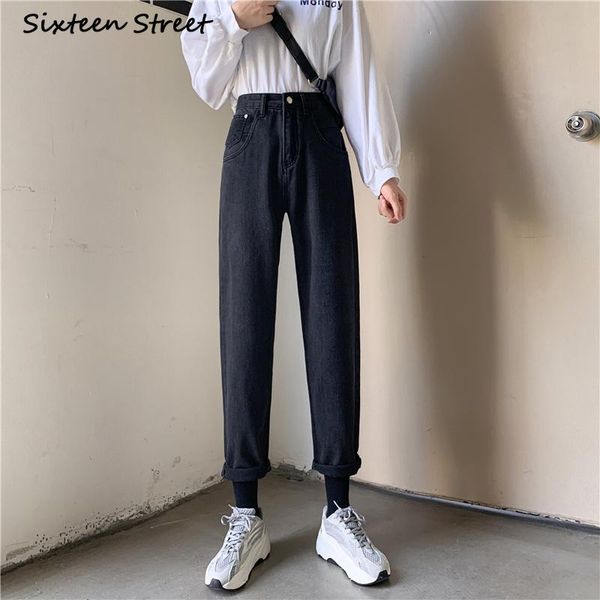 women high street denim jeans casual waist loose female pants 2021 spring ladies harem trousers korean style y2k autumn women's, Blue
women high street denim jeans casual waist loose female pants 2021 spring ladies harem trousers korean style y2k autumn women's, Blue