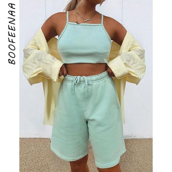 women's tracksuits boofeenaa 2 piece set women bermuda shorts crop sweat suit sports two outfits tracksuit matching sets c71-ce30, Gray
women's tracksuits boofeenaa 2 piece set women bermuda shorts crop sweat suit sports two outfits tracksuit matching sets c71-ce30, Gray