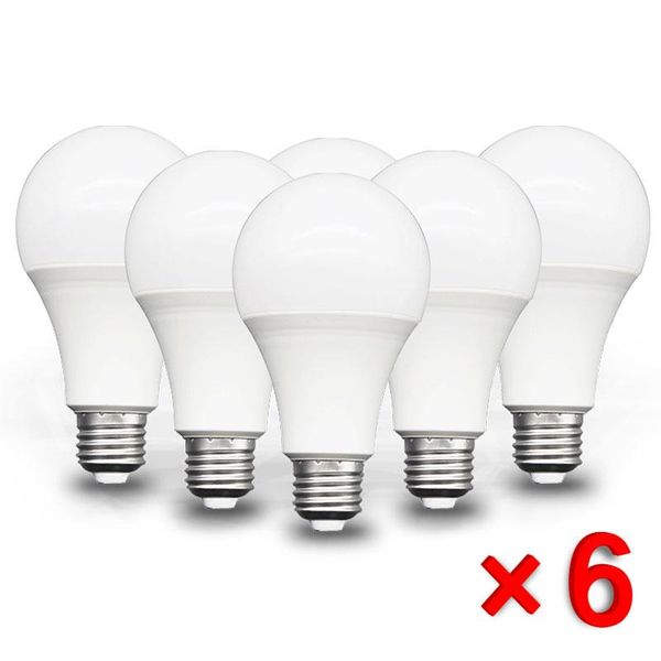 bulbs 6pcs/lot e27 led bulb ac 220v smd2835 3w 6w 9w 12w 15w 18w 20wled lamp saving cold warm white for outdoor light
bulbs 6pcs/lot e27 led bulb ac 220v smd2835 3w 6w 9w 12w 15w 18w 20wled lamp saving cold warm white for outdoor light