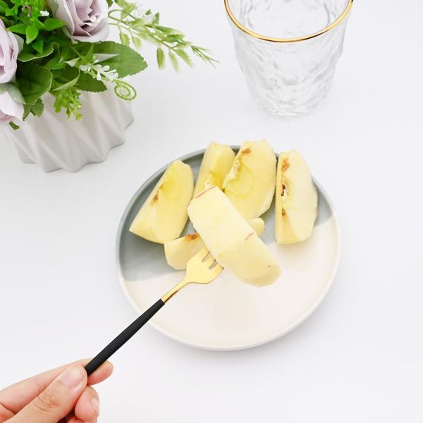 dinnerware sets 6pcs/set gold fork set snack cutlery mirror stainless steel tableware dessert fruit silverware
dinnerware sets 6pcs/set gold fork set snack cutlery mirror stainless steel tableware dessert fruit silverware
