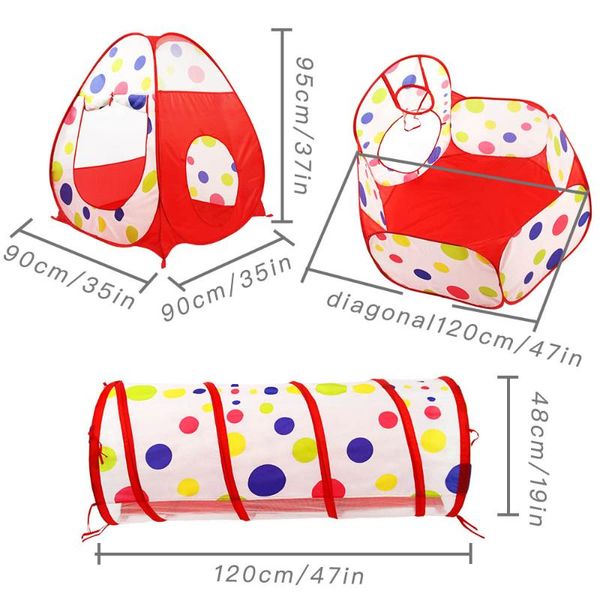 tents and shelters portable kids outdoor game foldable ball pool tent with red dots play children paradise toy ocean pit black side
tents and shelters portable kids outdoor game foldable ball pool tent with red dots play children paradise toy ocean pit black side