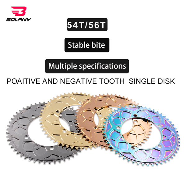 bike heels & chainwheels bolany 130 bcd folding chainwheel 54t 56t chain wheel bicycle tooth chainring positive negative for cycling pa
bike heels & chainwheels bolany 130 bcd folding chainwheel 54t 56t chain wheel bicycle tooth chainring positive negative for cycling pa