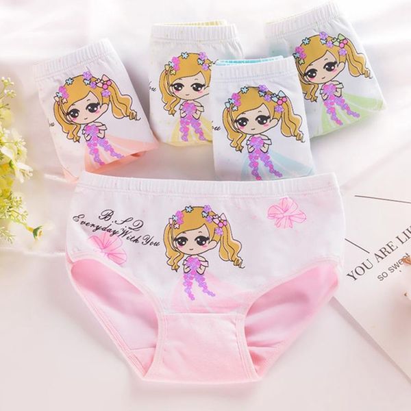 panties children's cartoon cat and cotton student's triangular underwear pink cute briefs knickers, Camo 
panties children's cartoon cat and cotton student's triangular underwear pink cute briefs knickers, Camo