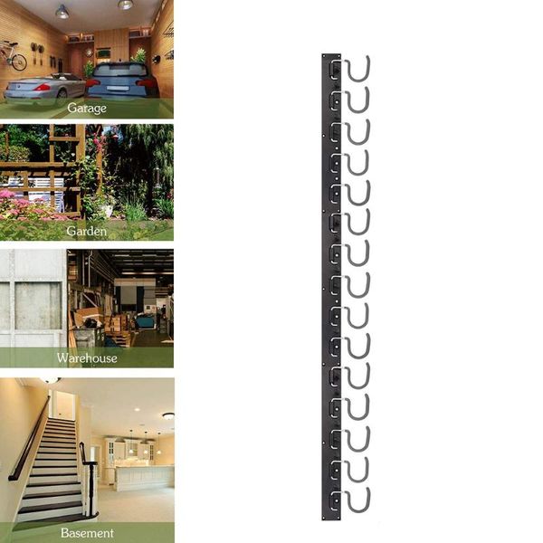 hooks & rails adjustable tool storage system neatly organizer household hanger rack multi-purposes garage holder
hooks & rails adjustable tool storage system neatly organizer household hanger rack multi-purposes garage holder