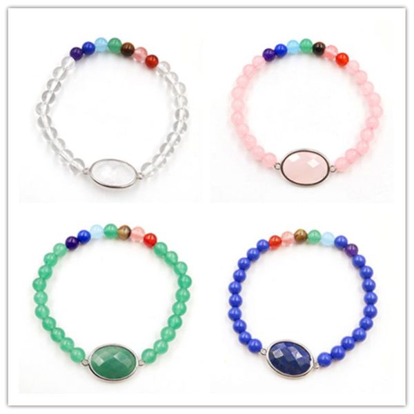 charm bracelets fyjs silver plated oval shape stone connect 6 mm round beads rose pink quartz bracelet rock crystal reiki healing chakra jew, Golden;silver
charm bracelets fyjs silver plated oval shape stone connect 6 mm round beads rose pink quartz bracelet rock crystal reiki healing chakra jew, Golden;silver