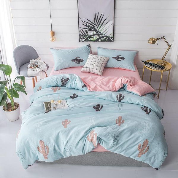 bedding sets bed sheet and pillowcase, quilt cover home sheet, pink blue, cactus, fabric, children's bedding, teenagers, 3/4 pieces
bedding sets bed sheet and pillowcase, quilt cover home sheet, pink blue, cactus, fabric, children's bedding, teenagers, 3/4 pieces