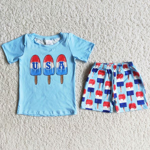 kids designer clothes boy sets summer outfits 4th of july independence day toddler boys clothing short sleeve milk silk soft wholesale child, White
kids designer clothes boy sets summer outfits 4th of july independence day toddler boys clothing short sleeve milk silk soft wholesale child, White