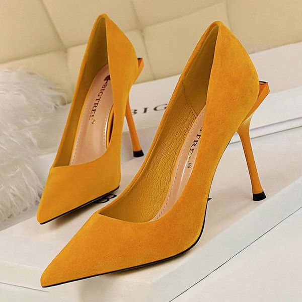 dress shoes bigtree fashion women pumps suede office high heels designer female stiletto cm, Black
dress shoes bigtree fashion women pumps suede office high heels designer female stiletto cm, Black