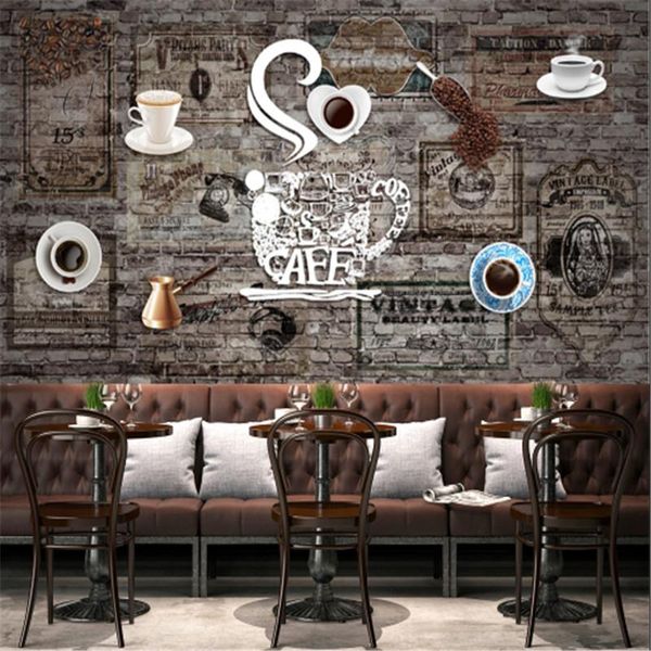 wallpapers modern coffee shop afternoon tea industrial decoration wallpaper bar retro mural background wall paper papel de parede 3d
wallpapers modern coffee shop afternoon tea industrial decoration wallpaper bar retro mural background wall paper papel de parede 3d