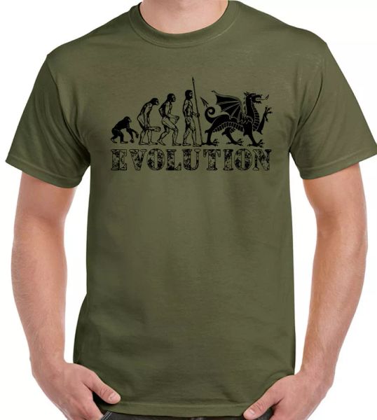 of wales rugby tshirt welsh funny men evolution football st david, White;black 
of wales rugby tshirt welsh funny men evolution football st david, White;black