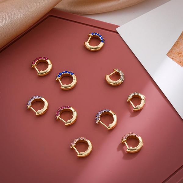 hoop & huggie fashion multicolor cz earrings for women girls trendy thin circle round ear buckle cartilage earring jewelry, Golden;silver
hoop & huggie fashion multicolor cz earrings for women girls trendy thin circle round ear buckle cartilage earring jewelry, Golden;silver