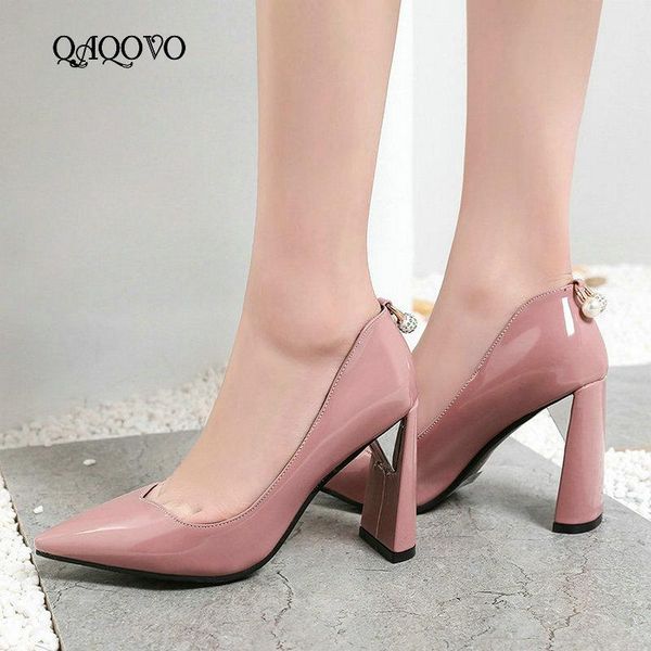 dress shoes spring fall women chunky high heels pumps lady pointed toe lazy slip on crystal black pink red white
dress shoes spring fall women chunky high heels pumps lady pointed toe lazy slip on crystal black pink red white