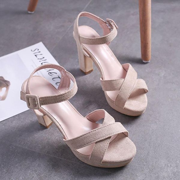 summer super high heels suede women shoes cross platform thick heel sandals ladies open toe black beige slippers
summer super high heels suede women shoes cross platform thick heel sandals ladies open toe black beige slippers