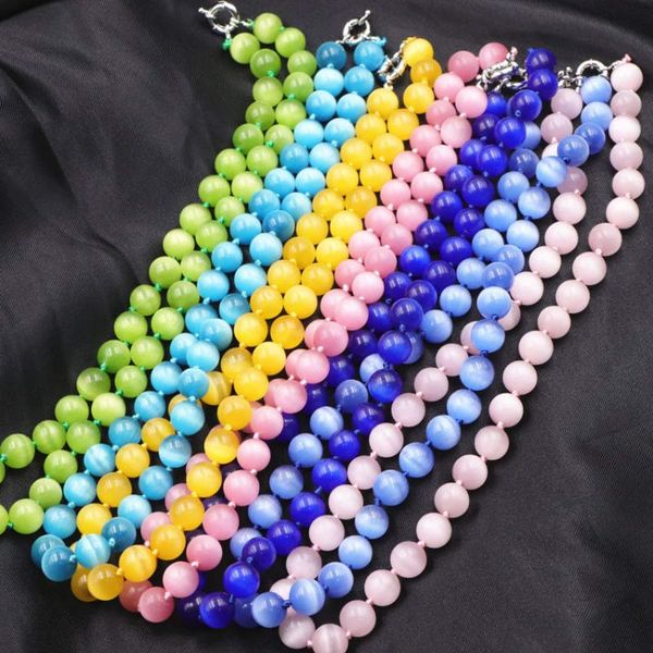 chokers bohemian style women necklace jewelry cat eyes crystal stone statement chain opal necklaces glass round beads female choker a728, Golden;silver
chokers bohemian style women necklace jewelry cat eyes crystal stone statement chain opal necklaces glass round beads female choker a728, Golden;silver