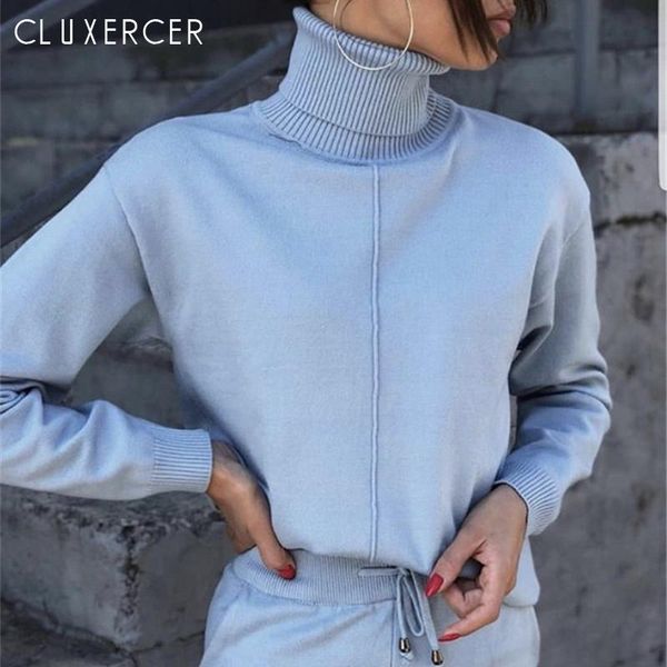 women's two piece pants autumn winter warm knitted tracksuit for women 2021 casual 2 set turtleneck sweater + knit sweat suit, White
women's two piece pants autumn winter warm knitted tracksuit for women 2021 casual 2 set turtleneck sweater + knit sweat suit, White
