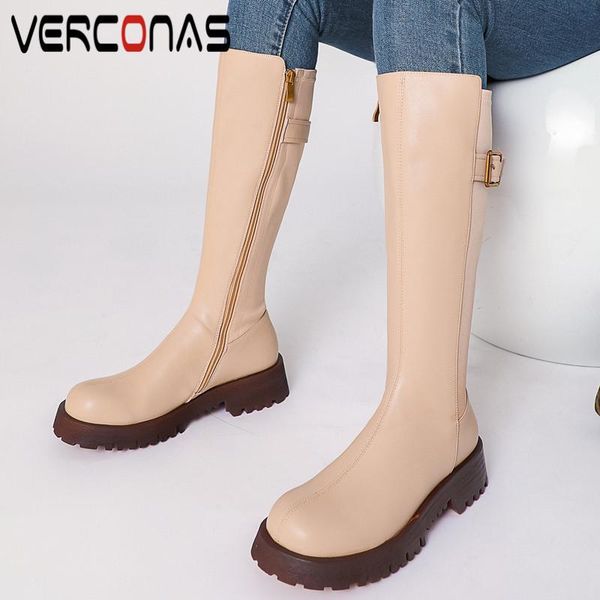 boots verconas elegant woman knee high autumn winter warm cow leather party basic office prom working brand shoes, Black
boots verconas elegant woman knee high autumn winter warm cow leather party basic office prom working brand shoes, Black