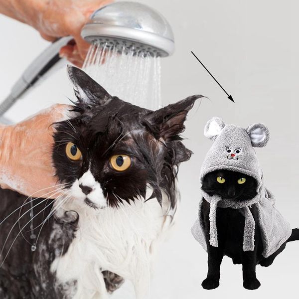dog apparel pet cat bathrobe drying coat cartoon hooded for grooming supplies
dog apparel pet cat bathrobe drying coat cartoon hooded for grooming supplies