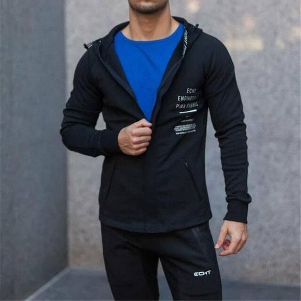 men's hoodies & sweatshirts autumn men skinny male gyms fitness bodybuilding sportswear casual fashion cotton zipper jacket jogger coat, Black
men's hoodies & sweatshirts autumn men skinny male gyms fitness bodybuilding sportswear casual fashion cotton zipper jacket jogger coat, Black