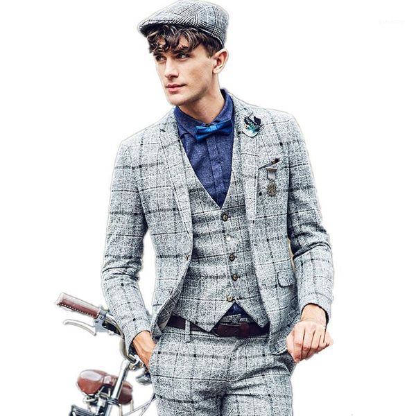 men's suits & blazers mens double breasted leisure suit of scotland case grain suitable for autumn and winter suit, too(coat + pants ve, White;black
men's suits & blazers mens double breasted leisure suit of scotland case grain suitable for autumn and winter suit, too(coat + pants ve, White;black