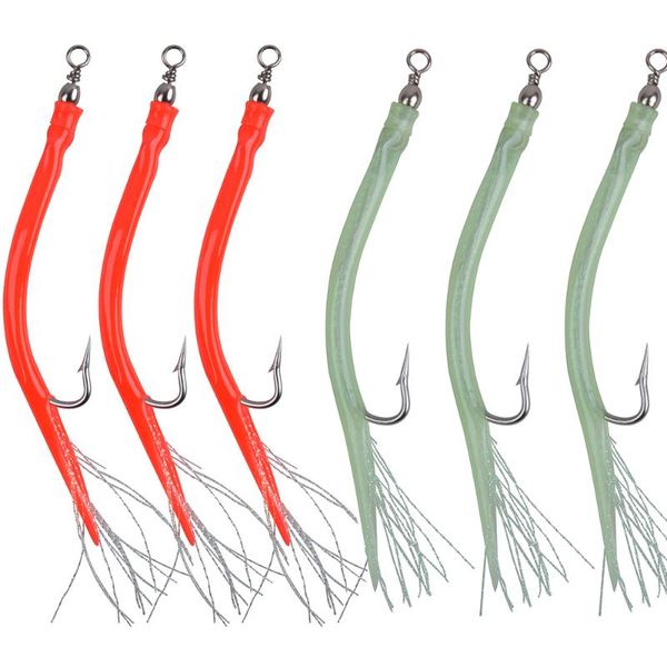 20pcs barbed ocs hook fishing hooks with rolling swivel and thread feather 2021 tackle accept drop
20pcs barbed ocs hook fishing hooks with rolling swivel and thread feather 2021 tackle accept drop