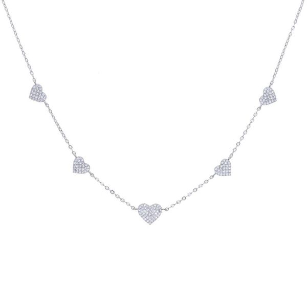 gold silver color minimal delicate heart pendant necklace bling cz station charm choker mother's day gift jewelry chains
gold silver color minimal delicate heart pendant necklace bling cz station charm choker mother's day gift jewelry chains