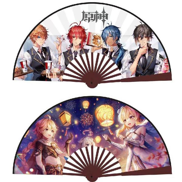 japanese anime hand fans demon slayer genshin impact double sided printing cosplay hand fan collocation model gift home decor, Black
japanese anime hand fans demon slayer genshin impact double sided printing cosplay hand fan collocation model gift home decor, Black
