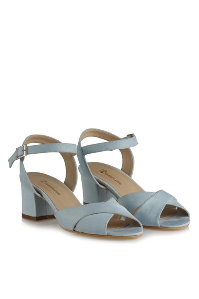 sandals heels shoes bebe blue suede cross, Black