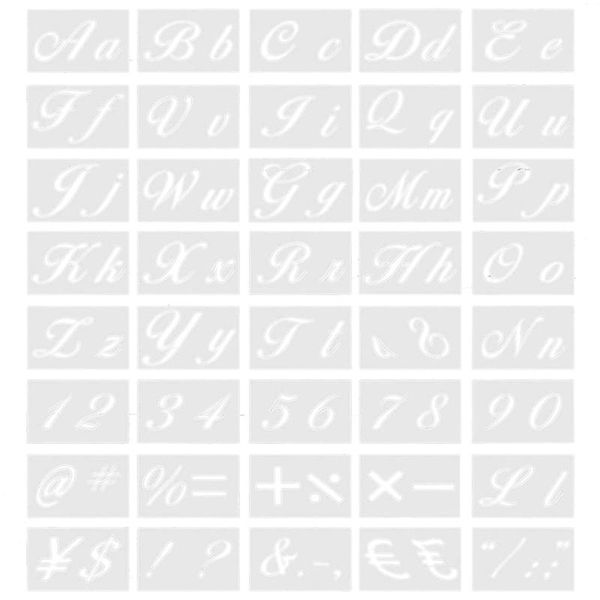 decorative objects & figurines 40pcs art letter stencil reusable number symbol upper and lowercase letters mold set diy handicraft spray dra
decorative objects & figurines 40pcs art letter stencil reusable number symbol upper and lowercase letters mold set diy handicraft spray dra