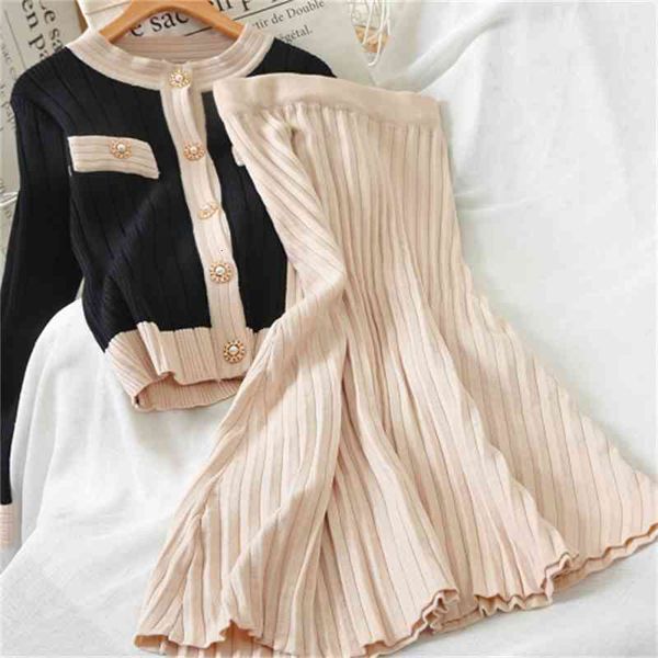skirts small fashion molecule mesh fragrance 2 female pcs joint neck contrast single breast cardigans + high hip pit waist skirt, Black
skirts small fashion molecule mesh fragrance 2 female pcs joint neck contrast single breast cardigans + high hip pit waist skirt, Black