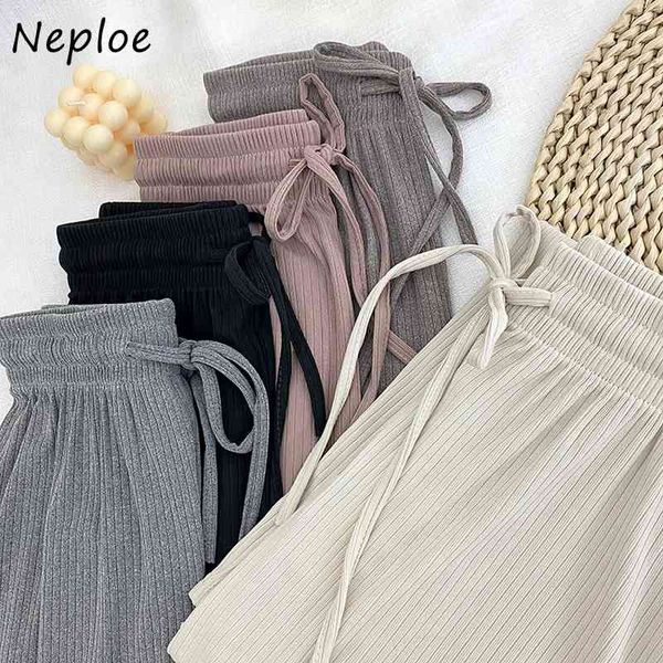 neploe high waist hip wide leg pants women solid spring summer knit trousers femme solid all match causal pantalones 210510, Black;white
neploe high waist hip wide leg pants women solid spring summer knit trousers femme solid all match causal pantalones 210510, Black;white