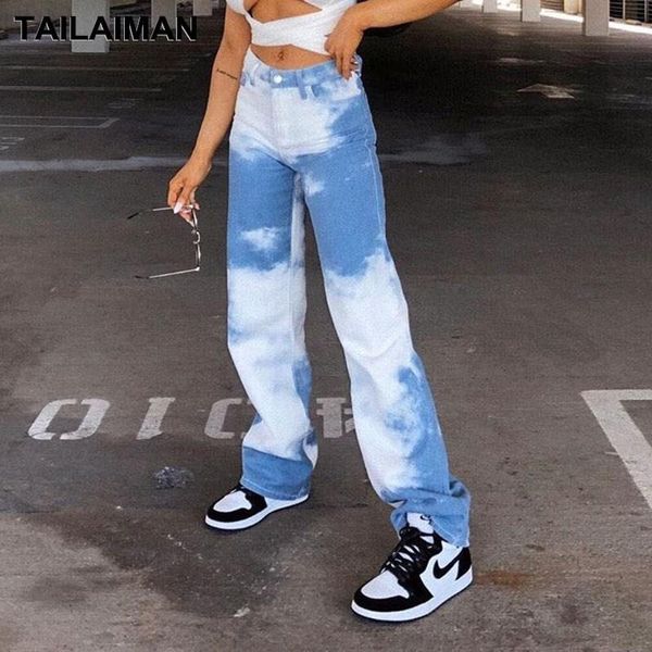 european and american trend casual wear 2021 autumn high waist loose straight leg pants street slim trousers women women's & capris, Black;white
european and american trend casual wear 2021 autumn high waist loose straight leg pants street slim trousers women women's & capris, Black;white