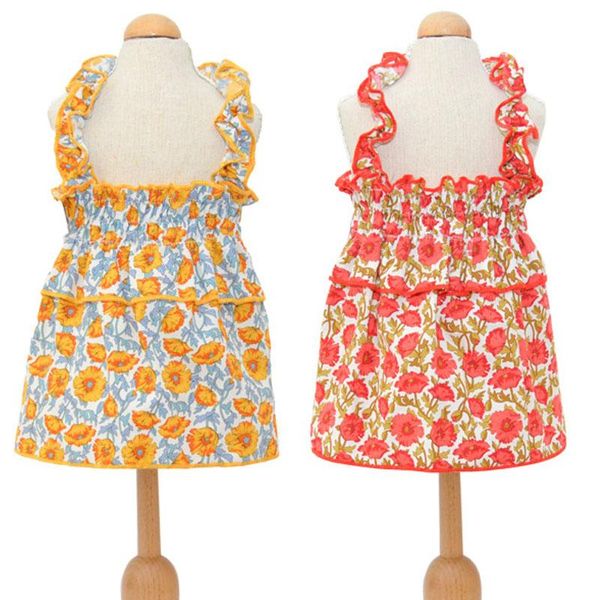 dog apparel floral lace shoulder pet clothes sunflower print sling skirt princess cat dress summer girls costume weeding dresses
dog apparel floral lace shoulder pet clothes sunflower print sling skirt princess cat dress summer girls costume weeding dresses
